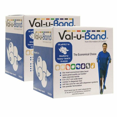 VAL-U-BAND Low Powder Band, 100 Yard - Blueberry, 2PK Val-u-Band-10-6234